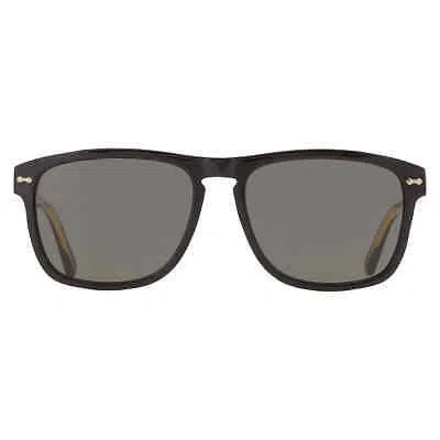 Pre-owned Gucci Grey Square Men's Sunglasses Gg0911s 001 58 Gg0911s 001 58 In Gray