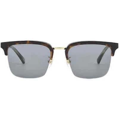 Pre-owned Gucci Grey Square Men's Sunglasses Gg1226s 002 53 Gg1226s 002 53 In Gray