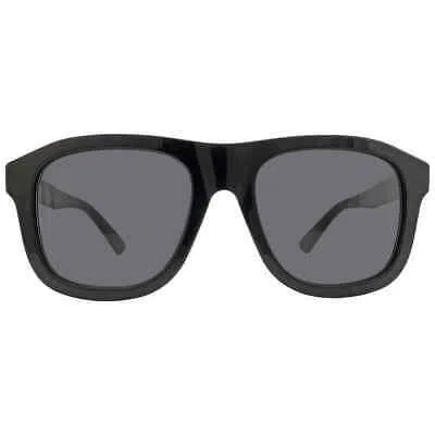 Pre-owned Gucci Grey Square Men's Sunglasses Gg1316s 001 54 Gg1316s 001 54 In Gray