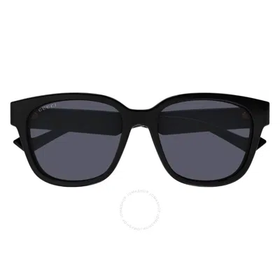 Gucci Grey Square Men's Sunglasses Gg1430sk 001 57 In Black