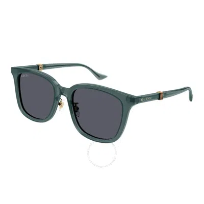 Gucci Grey Square Men's Sunglasses Gg1498sk 003 54 In Multi