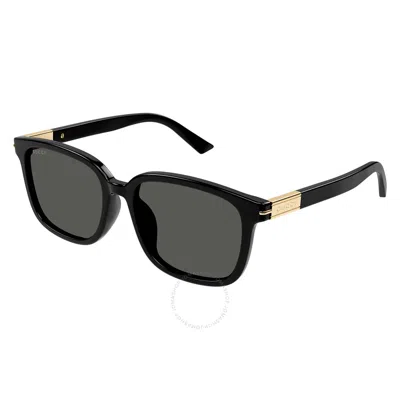 Gucci Grey Square Men's Sunglasses Gg1505sk 001 55 In Black