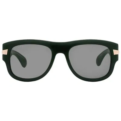 Pre-owned Gucci Grey Square Men's Sunglasses Gg1517s 001 54 Gg1517s 001 54 In Gray