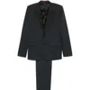 Gucci Single-breasted Suit In Blue