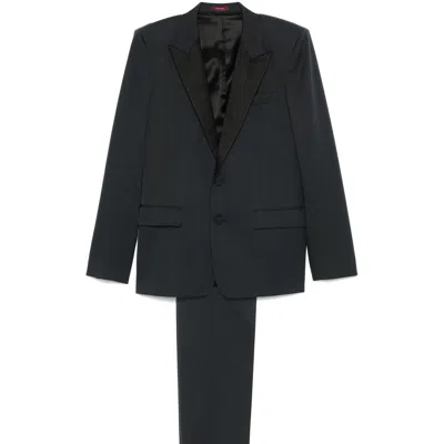 Gucci Single-breasted Suit In Grey