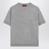 Gucci Grey Sweater In Cashmere And Silk Women