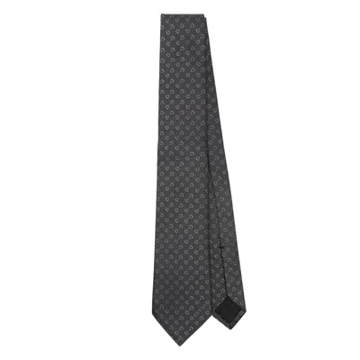 GUCCI GUCCI GREY TIES & BOW TIES MEN
