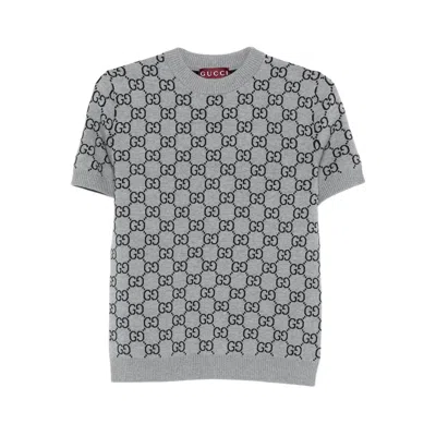 Gucci Grey Tops - T-shirts & Jerseys Women In Gray