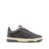 Gucci Re-web Monogram Sneakers In Gray