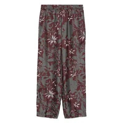 GUCCI GUCCI GREY TROUSERS - REGULAR & STRAIGHT-LEG TROUSERS MEN