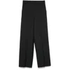 Gucci High-waisted Tailored Suit Pants With Wide-leg Silhouette In Black