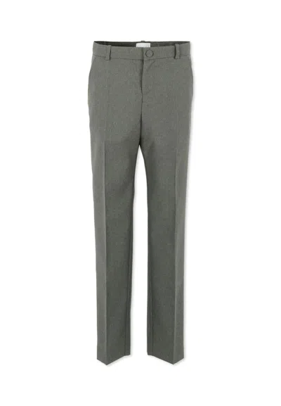 Gucci Kids' Grey Trousers For Boy With Logo In Gray