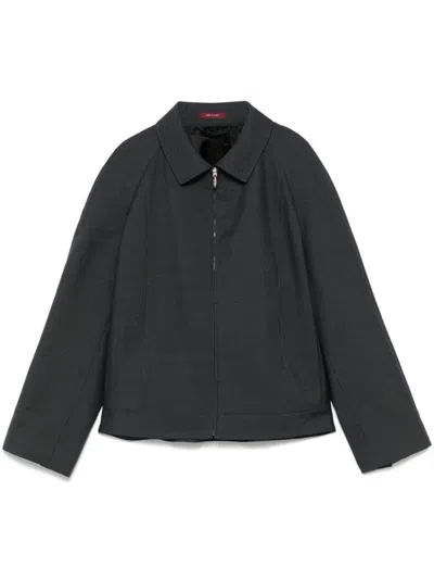 Gucci Grey Wool Caban Jacket