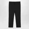 Gucci Logo-patch Tailored Trousers In Gray