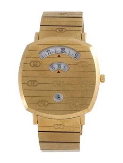 Pre-owned Gucci Grip Watch, 38mm In Multi