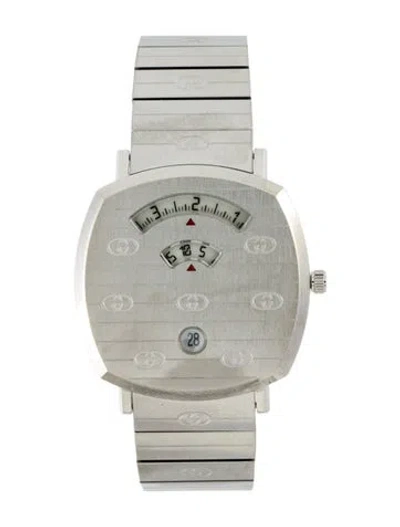 Pre-owned Gucci Grip Watch, 38mm In Multi