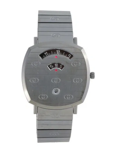 Pre-owned Gucci Grip Watch, 38mm In Multi