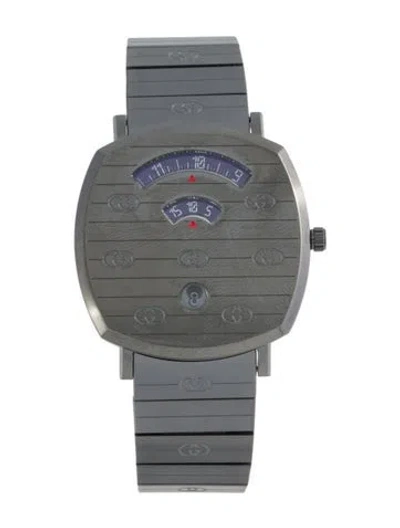 Pre-owned Gucci Grip Watch, 38mm In Multi