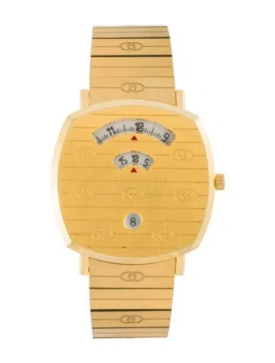 Pre-owned Gucci Grip Watch, 38mm In Multi