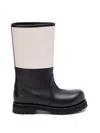Gucci Grisou Leather Boots In Black  