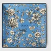 Gucci Flora Sketch Print Large Trinket Tray In Blue