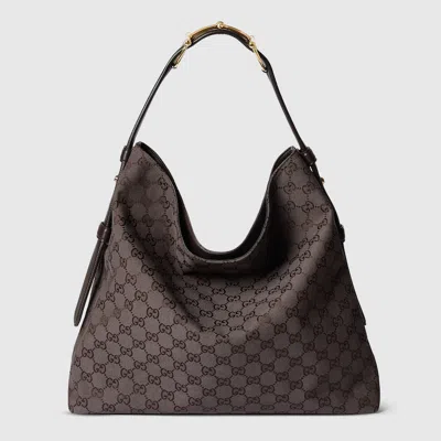 Gucci Grosser Beatrix Shopper In Brown