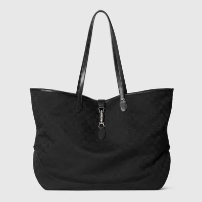 Gucci Grosser Jackie Shopper In Black