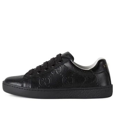 Gucci (gs)  Gg Ace Sneakers 'black'