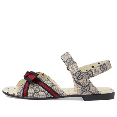 Gucci (gs)  Gg Sandals 'beige Blue'