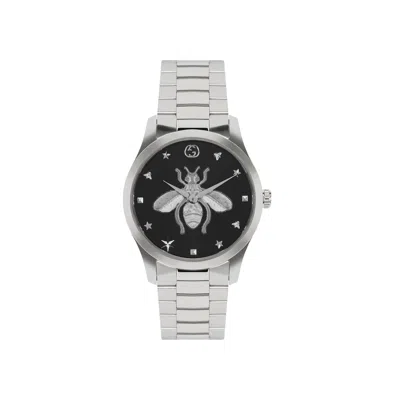 Pre-owned Gucci G-timeless Bracelet Watch 'stainless Steel' | Silver | Men's Size Onesize
