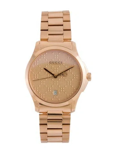Pre-owned Gucci G-timeless Watch, 38mm In Multi