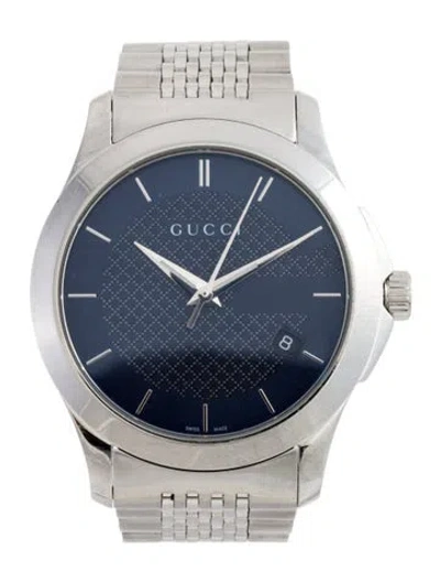 Pre-owned Gucci G-timeless Watch, 38mm In Multi