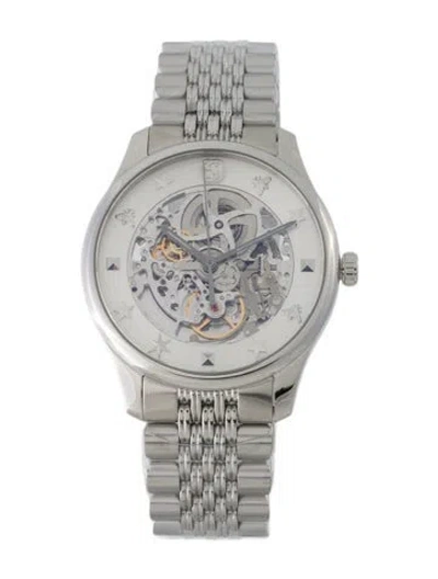 Pre-owned Gucci G-timeless Watch, 40mm In Multi