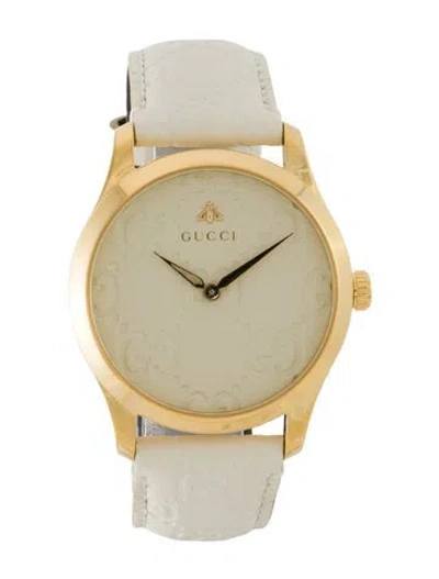 Pre-owned Gucci G-timeless Watch In Multi