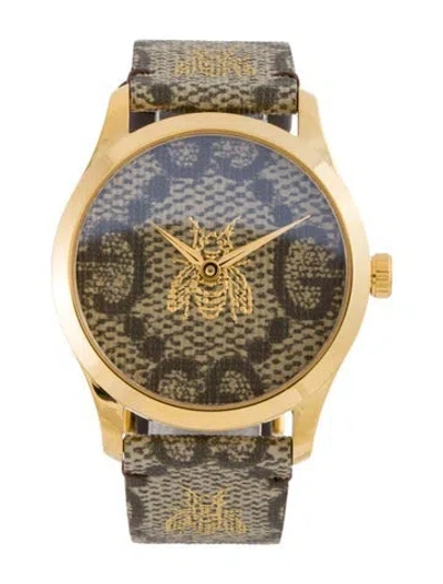 Pre-owned Gucci G-timeless Watch In Multi