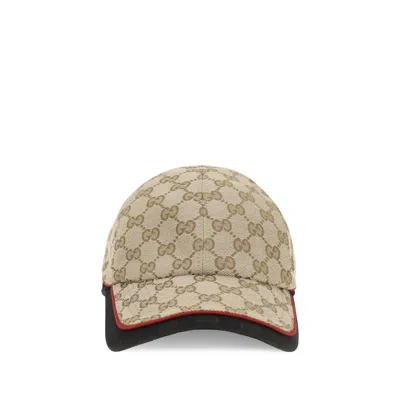 Gucci Gua001i24hblb9660bb Gg Monogram Baseball Cap In Red