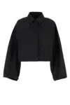 Gucci Gubbino In Poliestere Stretch Nero  Donna