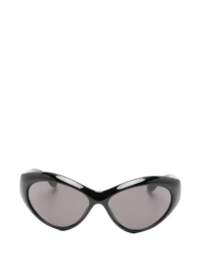 Gucci Oversized Cat-eye Sunglasses In Black