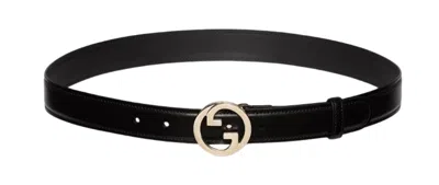 Gucci Blondie Belt In Black