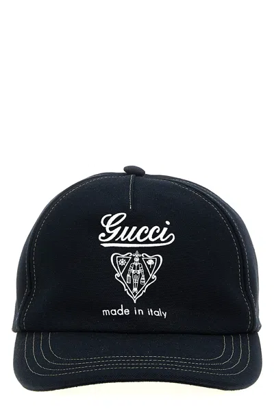 GUCCI GUCCI COAT OF ARMS CAP
