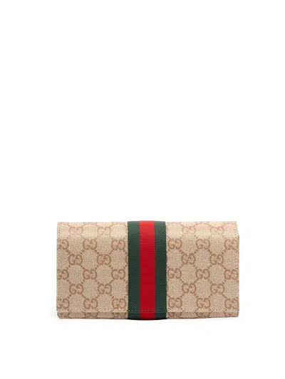 Gucci ` Essence` Pouch In Red