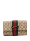 Gucci Gg Monogram Tote Bag In Brown