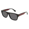 Gucci Gg0340sa 001 Sunglasses Black In Black