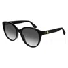 Gucci Gg0631s001 Black Black Grey In Black