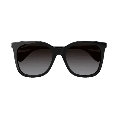Gucci Eyewear Square Frame Sunglasses In Black