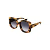 Gucci Blue Gradient Butterfly Ladies Sunglasses Gg1257s 004 53 In Brown