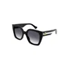 Gucci Unisex Gg1300s-004-55-19-145 Sunglasses In Black