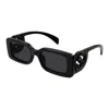 Gucci Gg1325s 001 Rectangle Sunglasses In Black