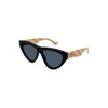 Gucci Cat-eye Frame Sunglasses In Blue