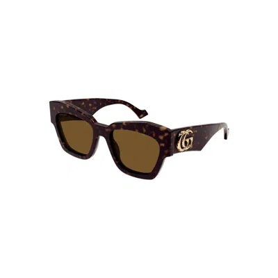 Gucci Gg1422s 003 In Brown